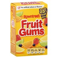 Rowntree's Fruit Gums  - Box